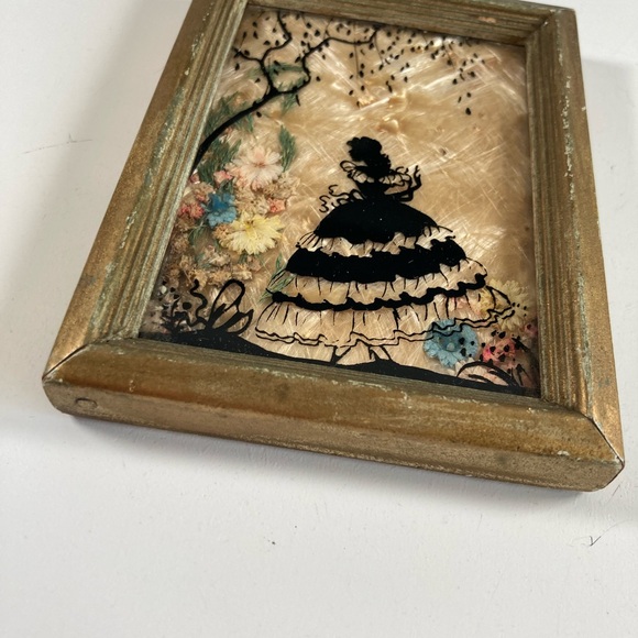 Vintage 1930s Flowercraft Milkweed Silhouette Mini Pictures - Picture 11 of 15